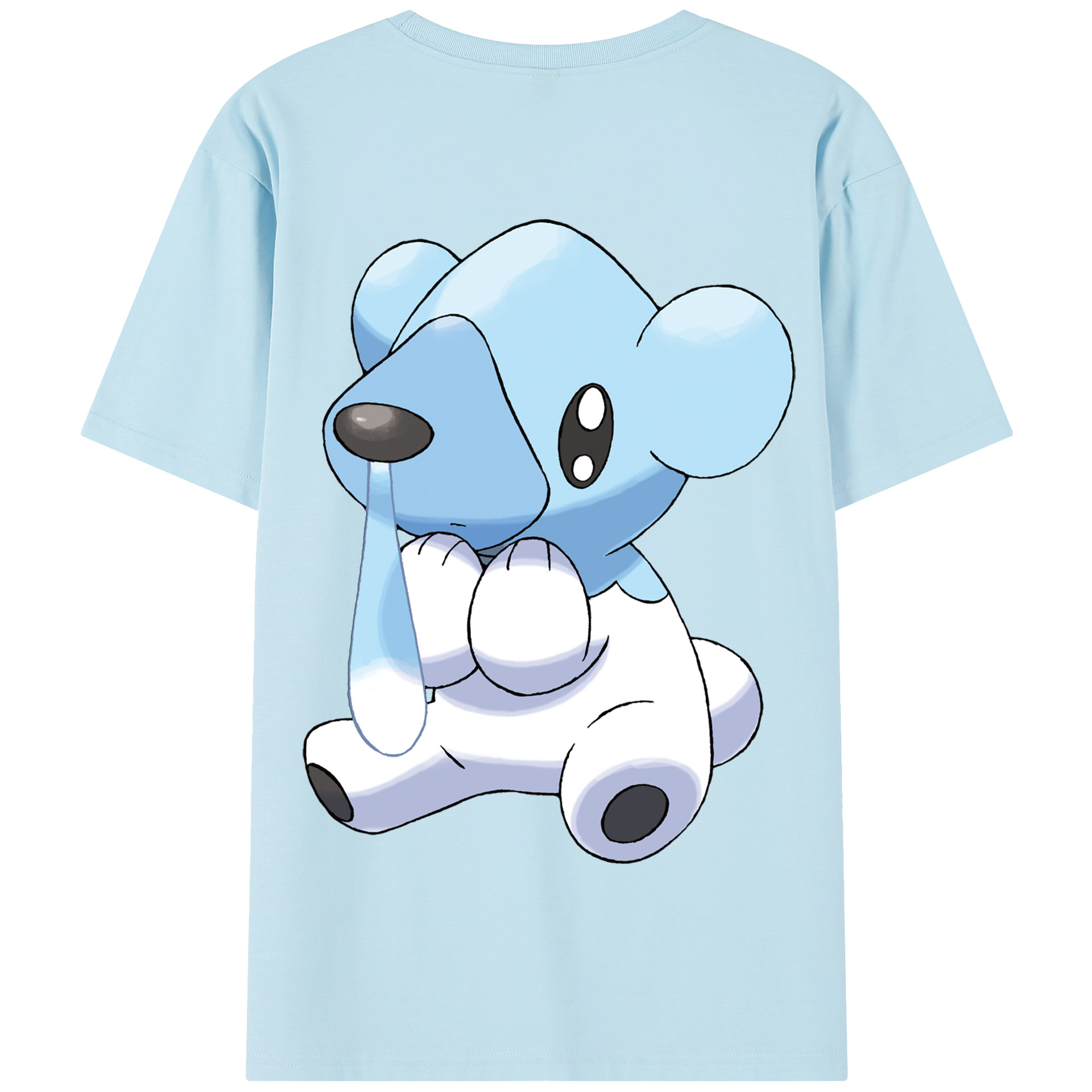 （画像用） ポケットモンスター Pokémon 綿100％半袖Tシャツ（背面プリント）